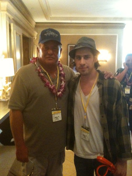 Tom Berenger and Eddie Navarro at the Big Island Film Festival 2010