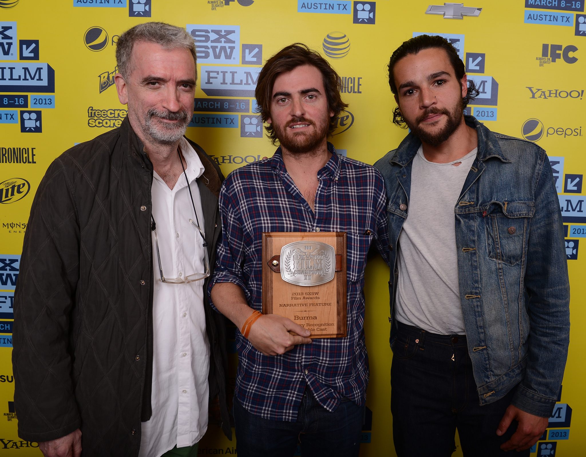 Christopher McCann, Carlos Puga and Christopher Abbott