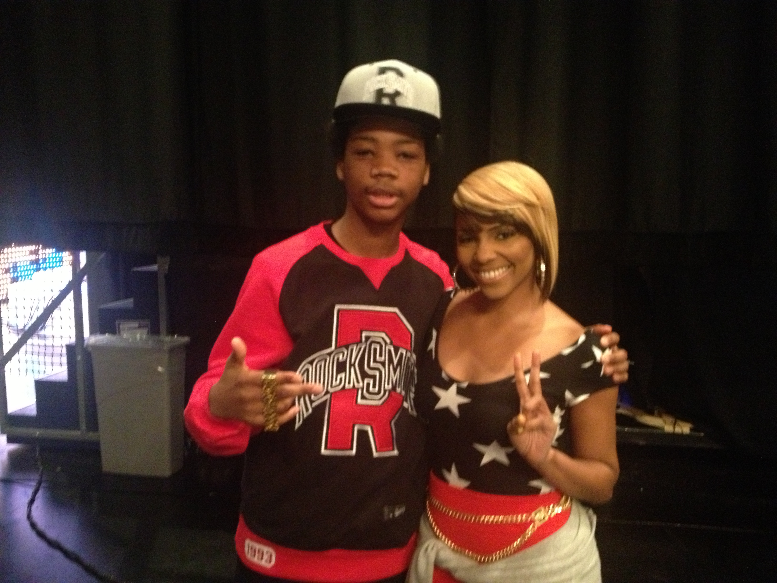 Astro and 106 and Park's Miss Mykie.