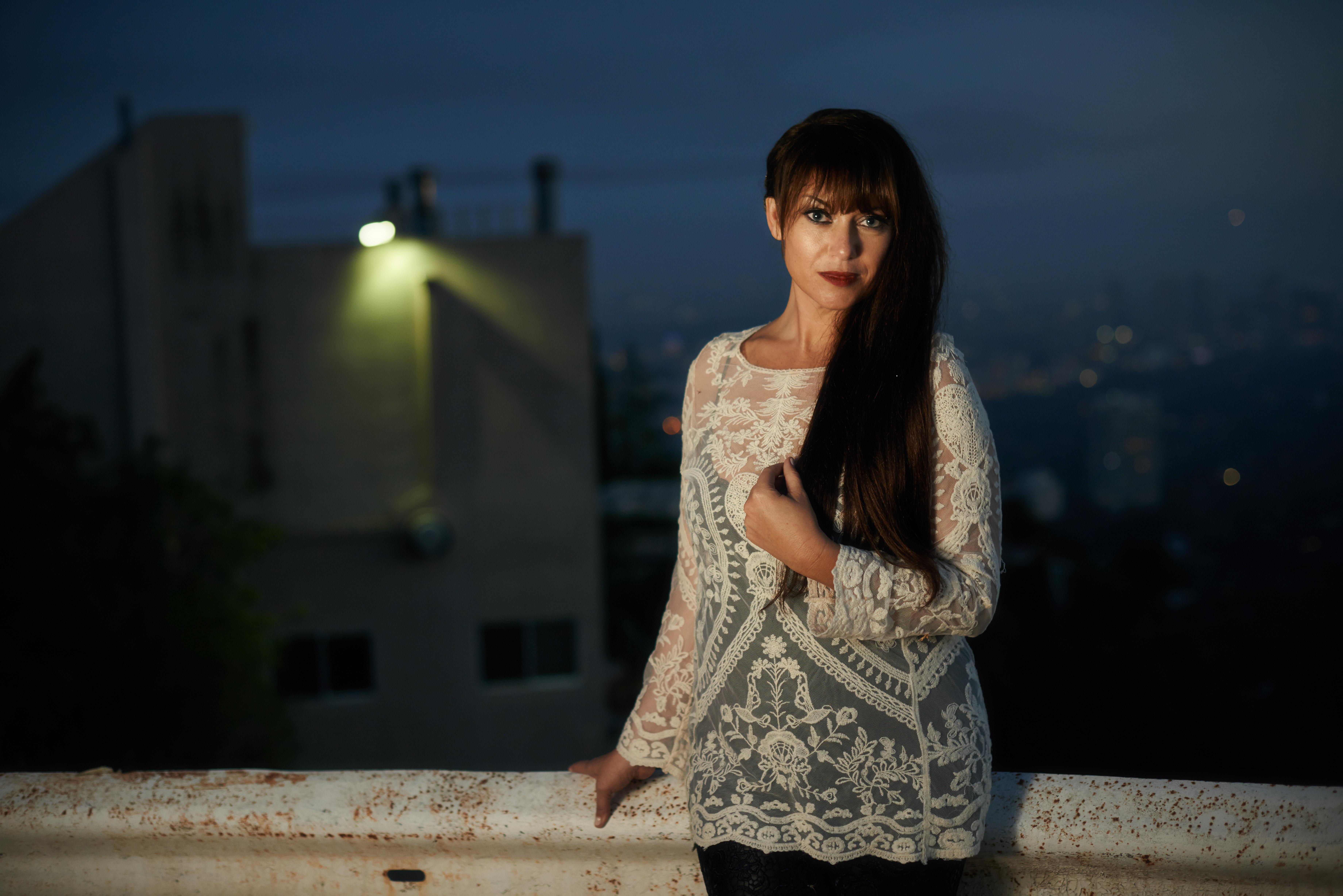 Night Shoot with Michael Becker 2014 Hollywood Hills, Kali Nolen Featured, Singer/Actress/Model