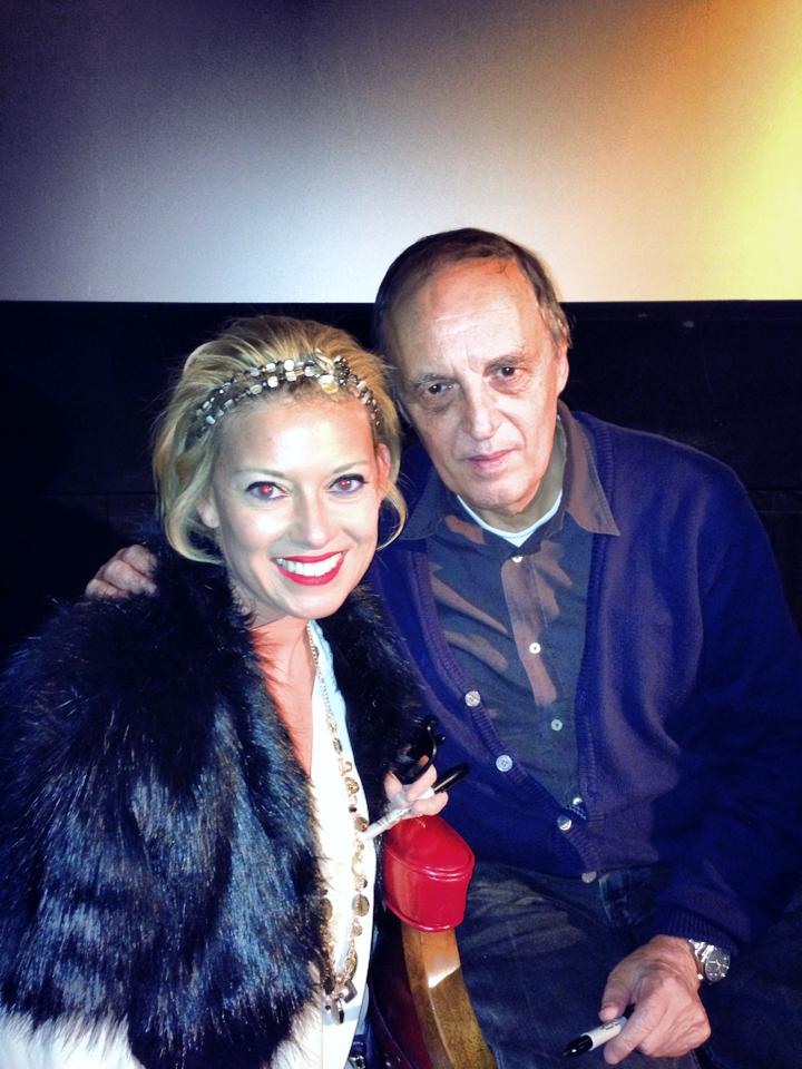 Actress Kali Nolen with Director Dario Argento / Dracula 3-D Premiere Chicago