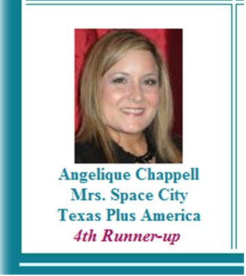 4th Runner Up for Texas Plus America 2011