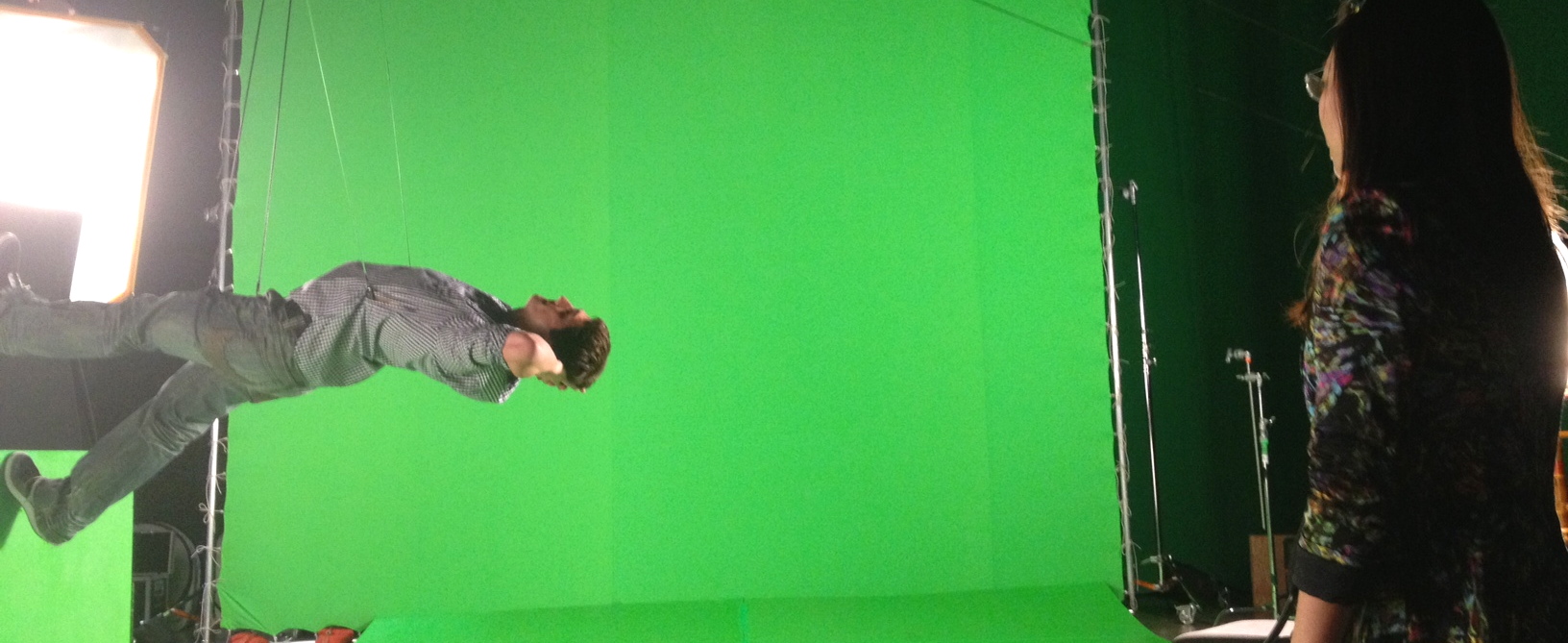 Green-Screen and Wires baby!!!