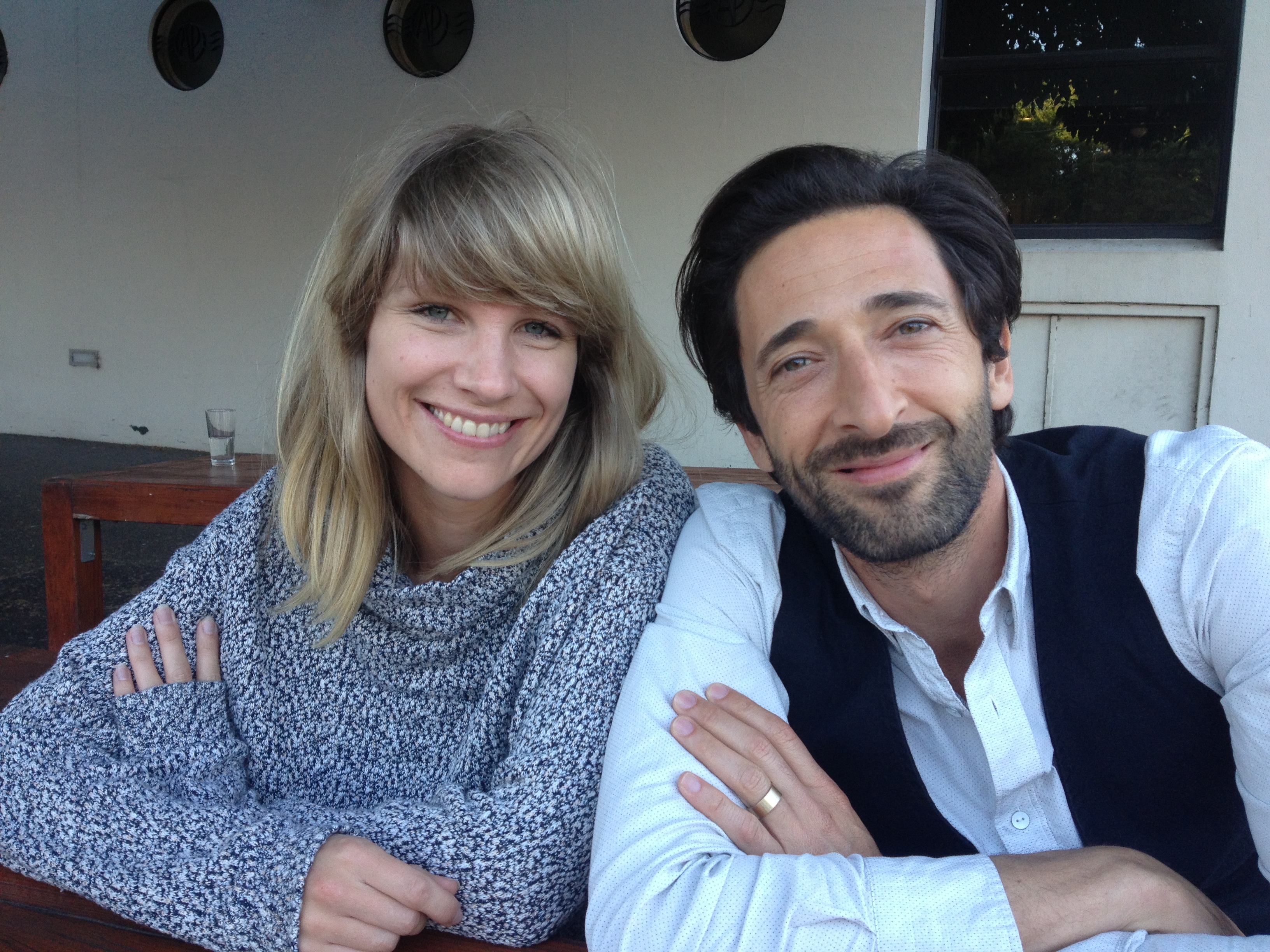 Adrien Brody & Stacey O'Connor 'Backtrack' 2014