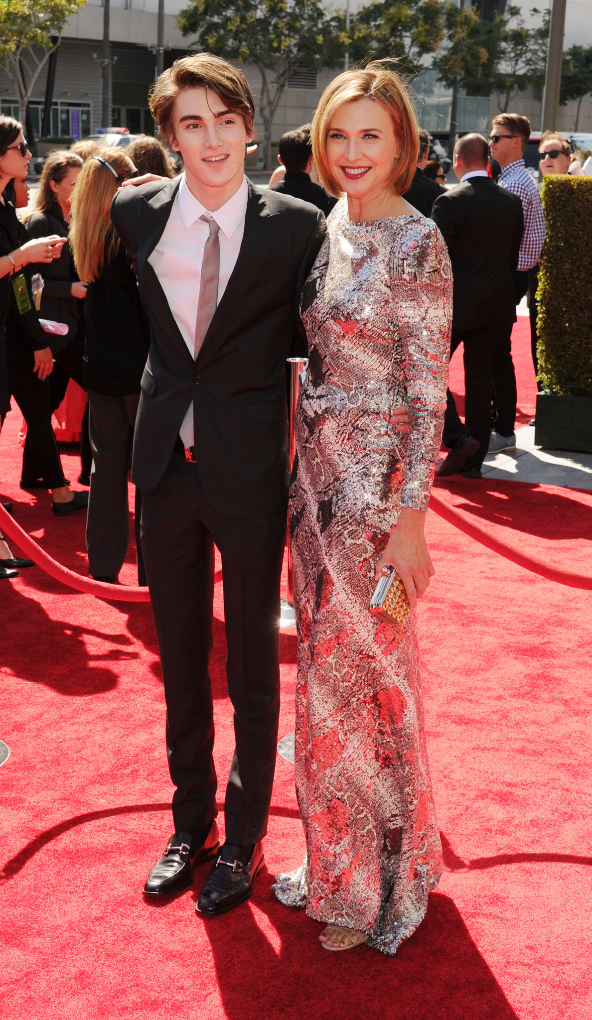 Brenda Strong and Zak Henri