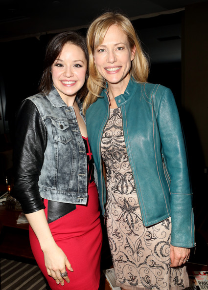 Actresses Shelley Regner (L) and Cathryn de Prume attend Miss Me and Lucky Magazine celebrate 'Dominique Cohen For Miss Me' Holiday Capsule Collection Launch on December 1, 2014 in West Hollywood, California.