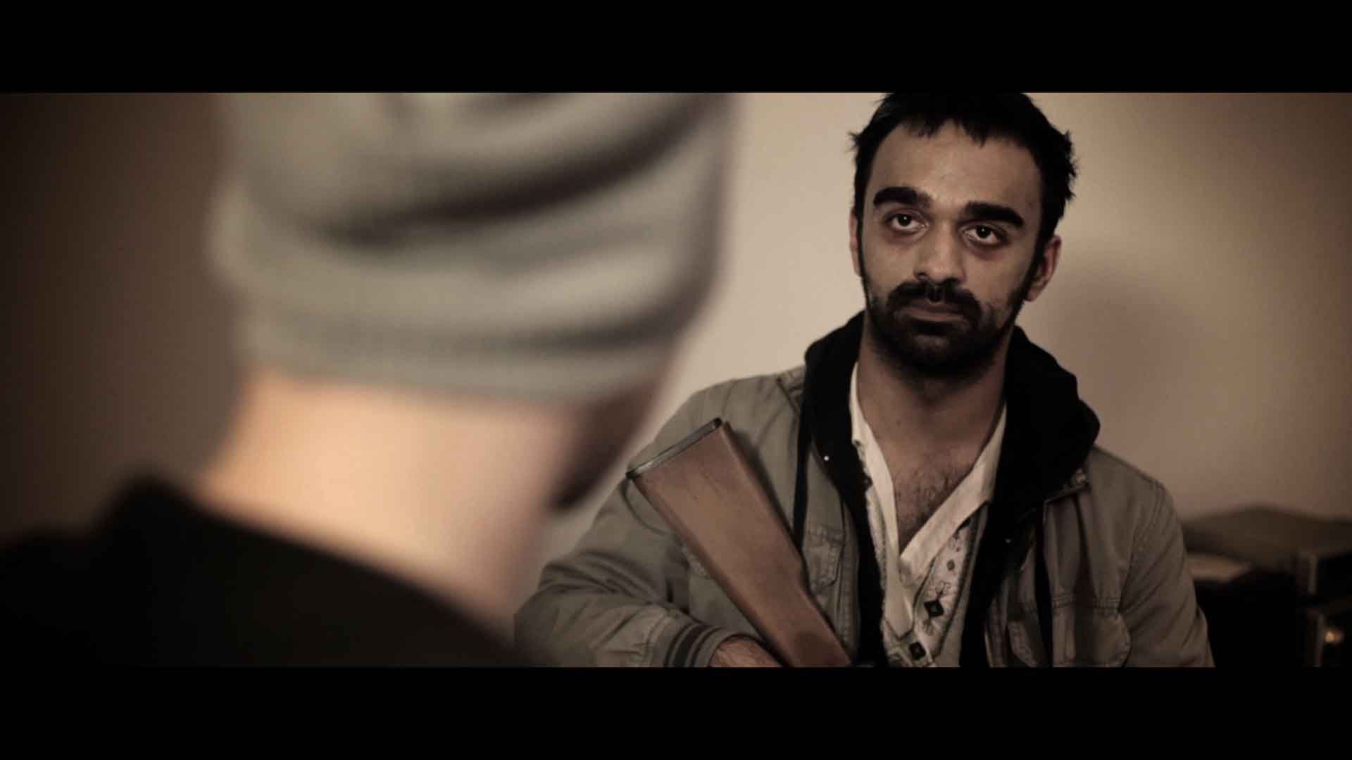 Rajan Sharma as Asif, production still from HACKNEY'S FINEST