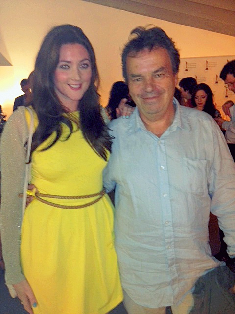 With Neil Jordan at 20th Anniversary Reception for The Crying Game, Dublin