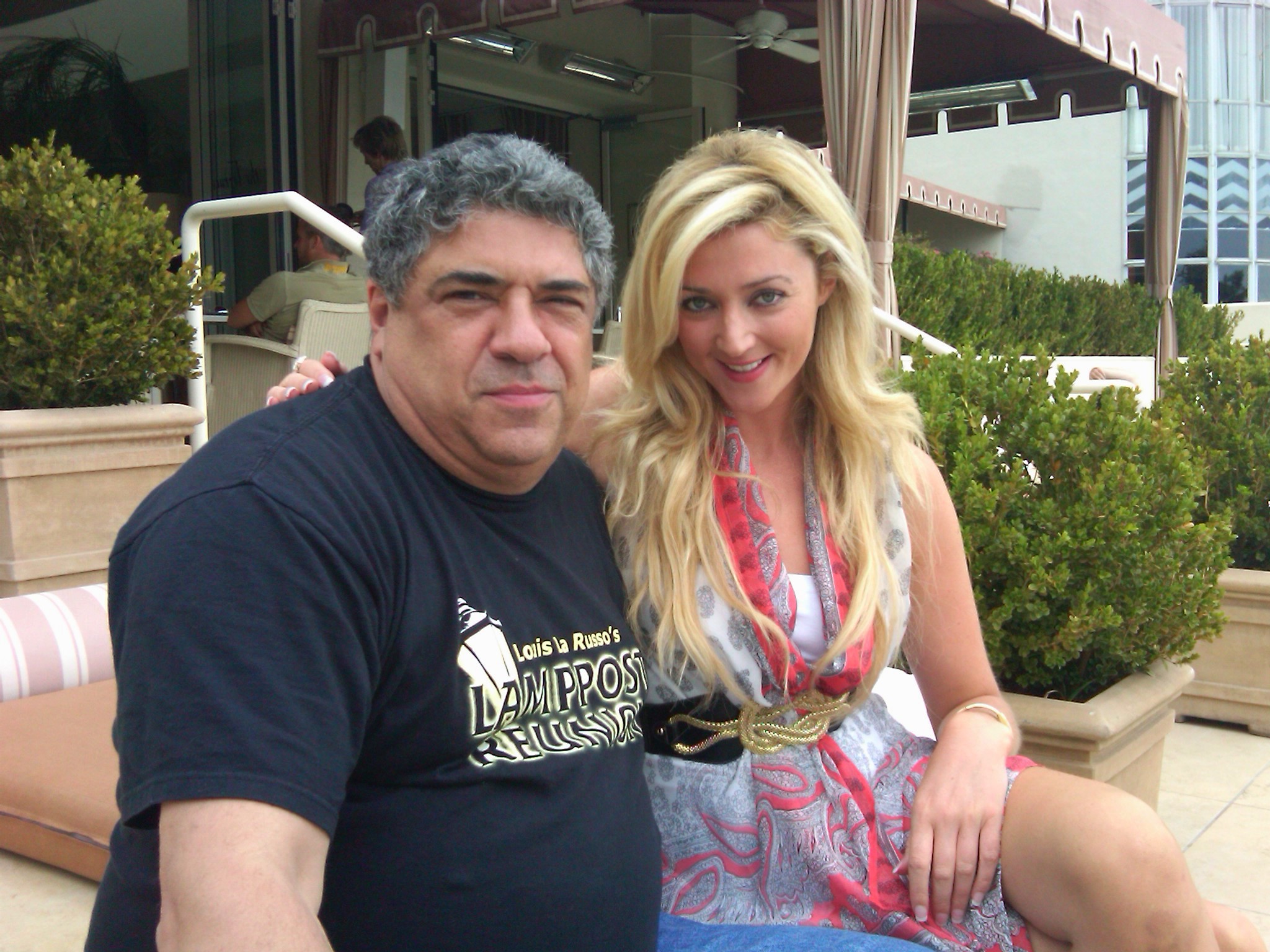 Sopranos Vincent Pastore & Jenny Dixon