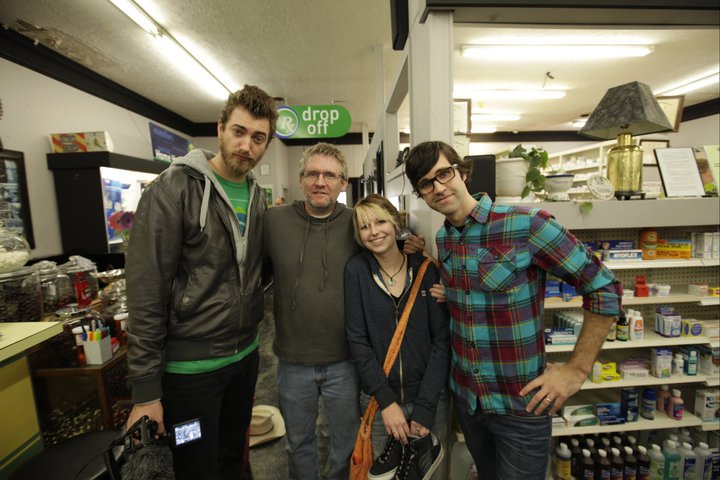 My daughter and I with Rhett and Link.