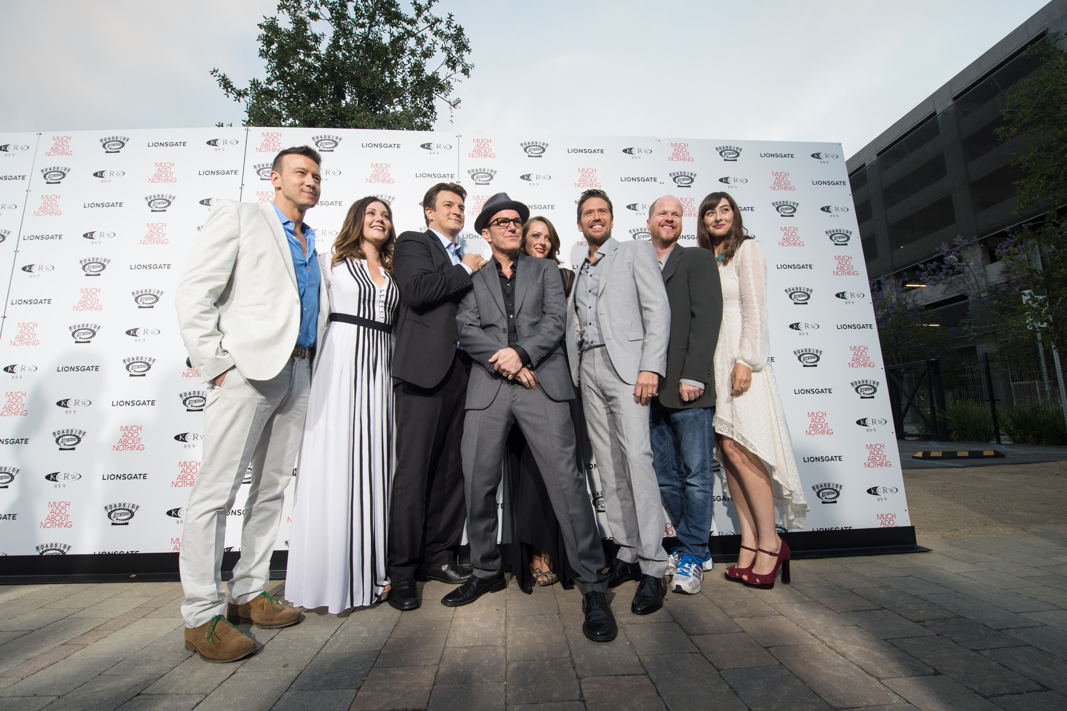 'Much Ado' cast at the LA premiere at Oscars Outdoors
