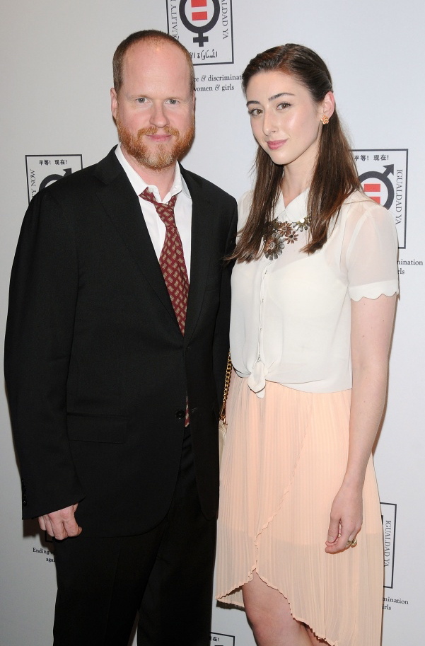 Joss Whedon and Jillian Morgese at the Equality Now 20th Anniversary Benefit