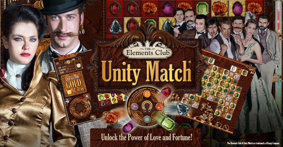 The Elements Club: Unity Match Game.