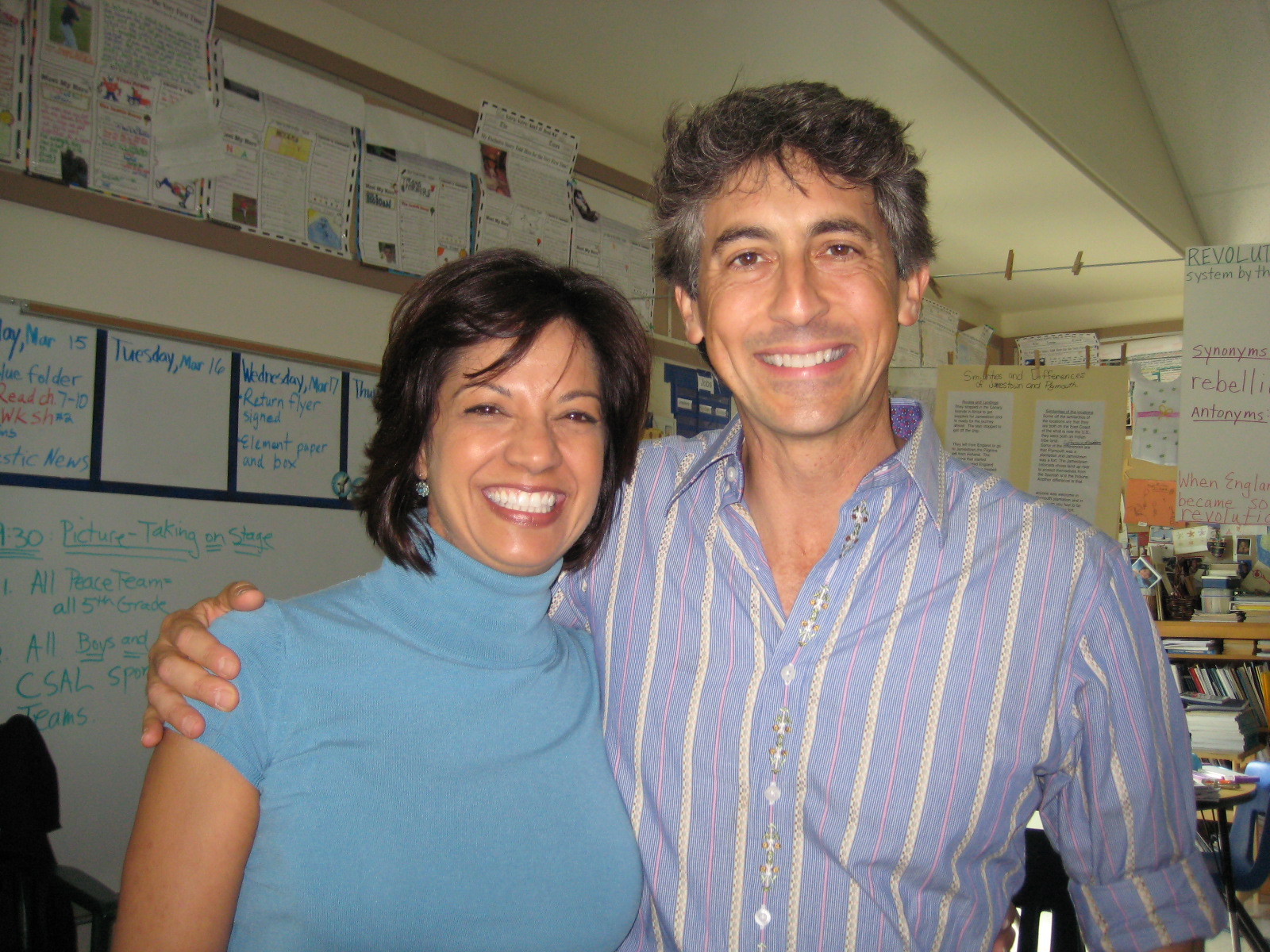 On the set of The Descendants, playing the role of Dr. Thull. With Director Alexander Payne