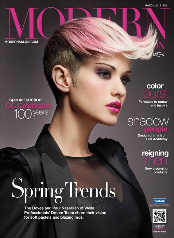 Ayden on the cover of Modern Salon