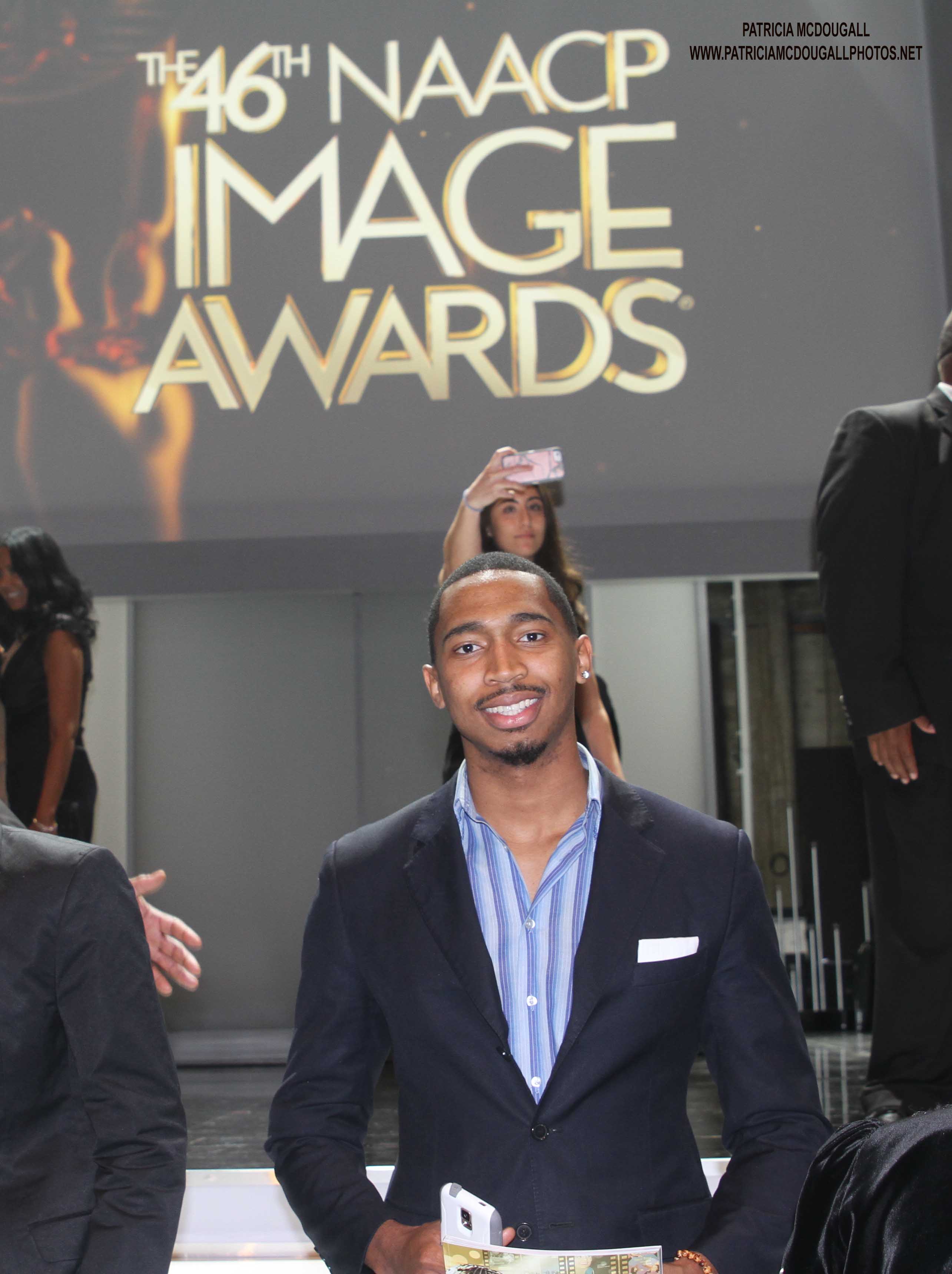 Noel Braham at the 46th Annual NAACP IMAGE AWARDS