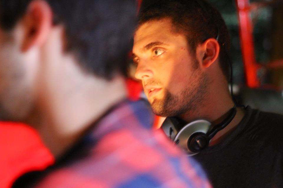 Co-Director Harrison P. Crown on set of 