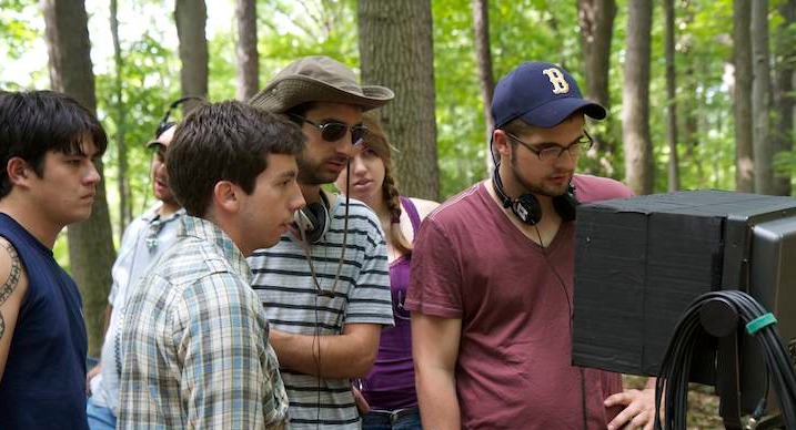 Directors Harrison P. Crown & William G. Utley and DP Stephen McBride on set of 