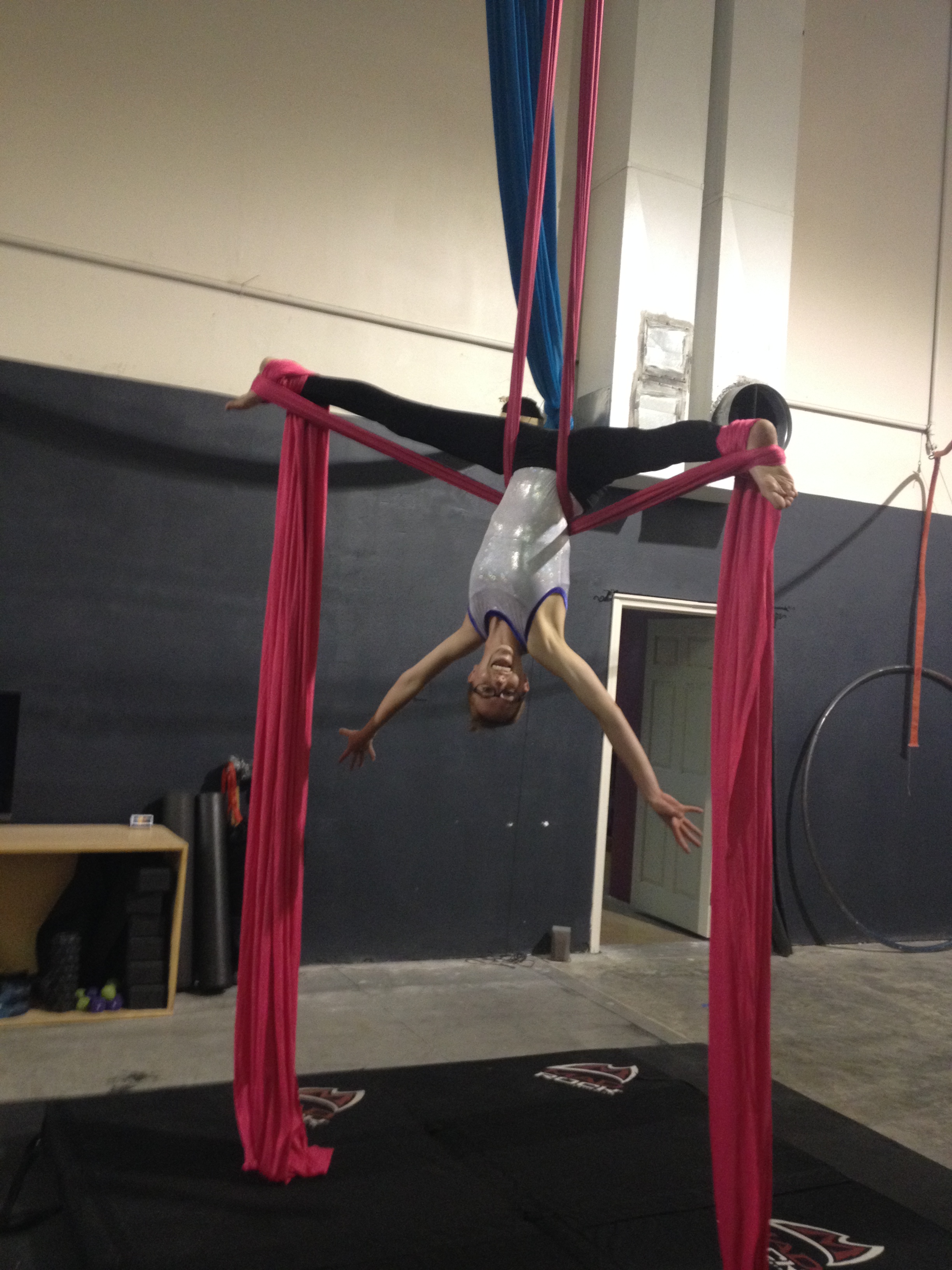Training at the Aerial Classroom.