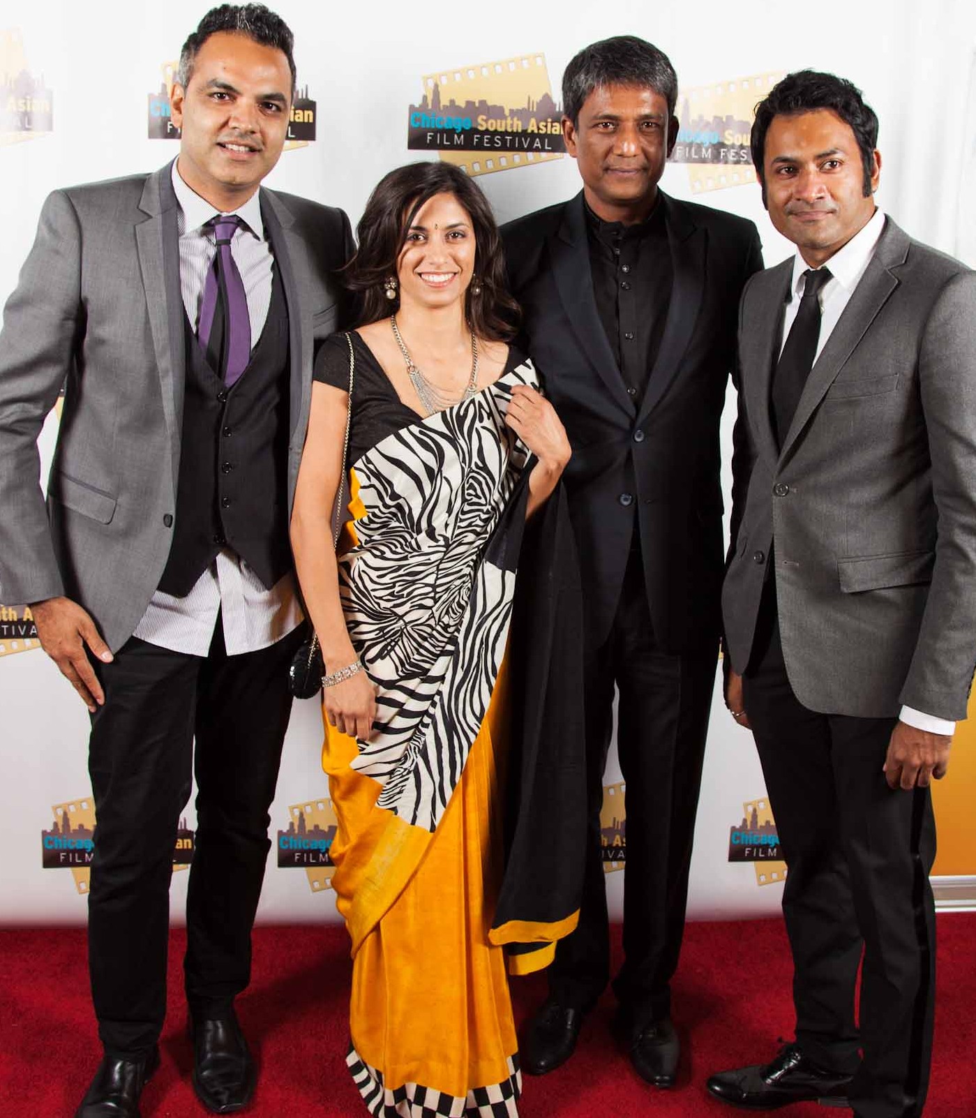 On the red carpet at Chicago's CSAFF 2012 - opening night.