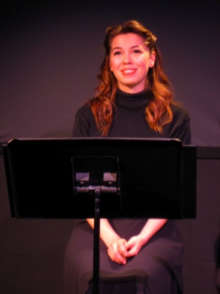 As Wilda May during a staged reading of The Rich Man's Sixth Daughter
