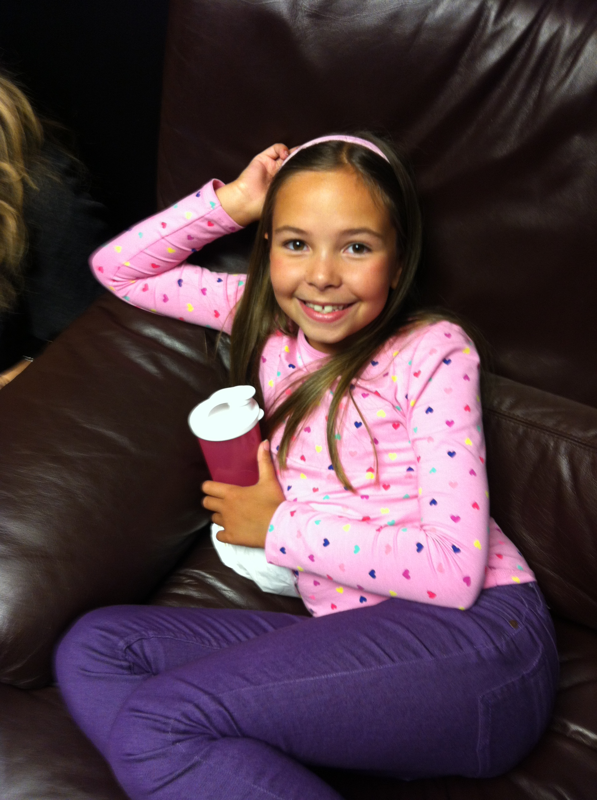 Relaxing on set of Sing, Dance & Play with Bobs & Lolo January 2013