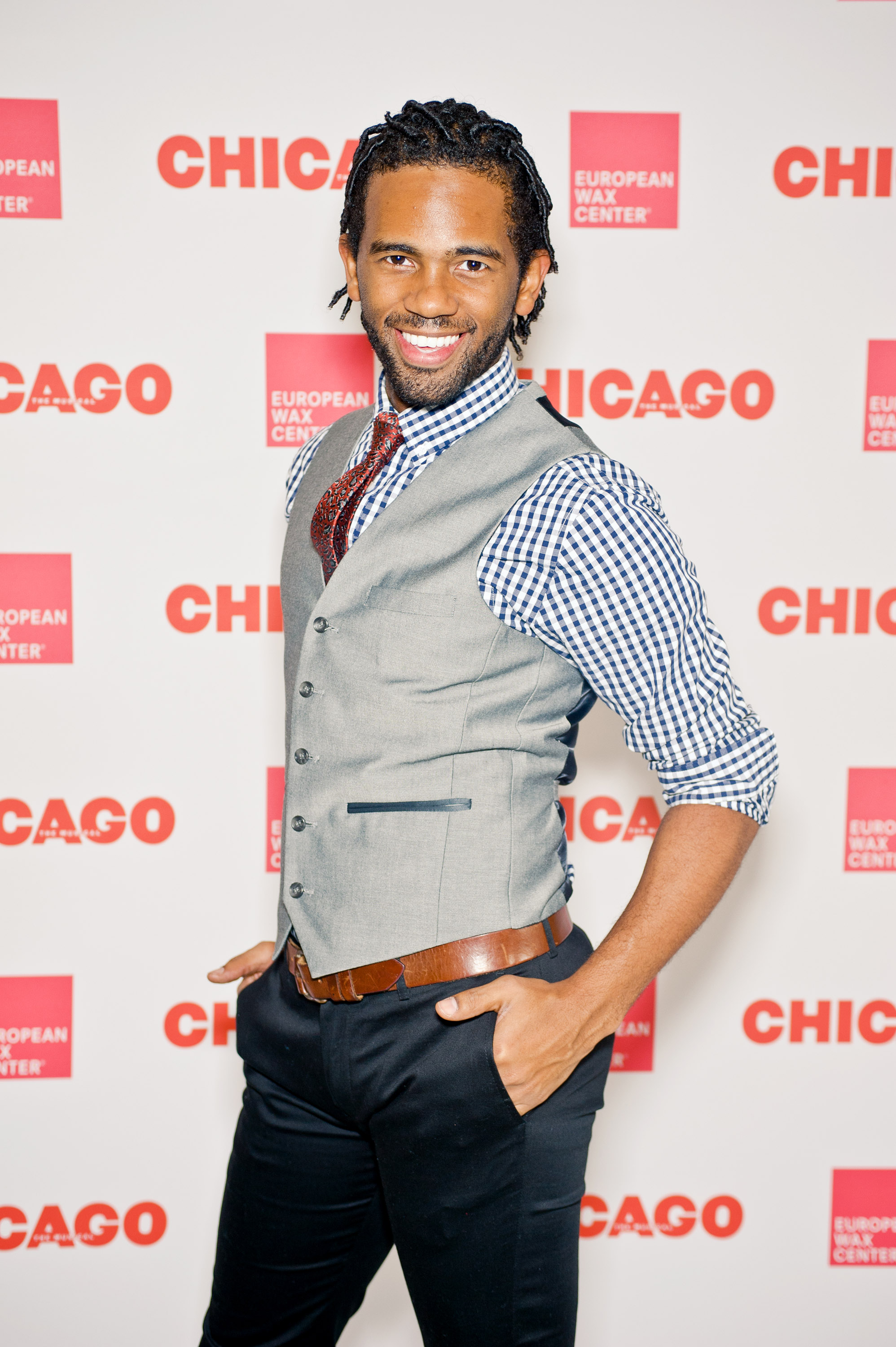 Corey Wright in at the CHICAGO the Musical Opening night in Chicago, IL. Sponsored by European Wax