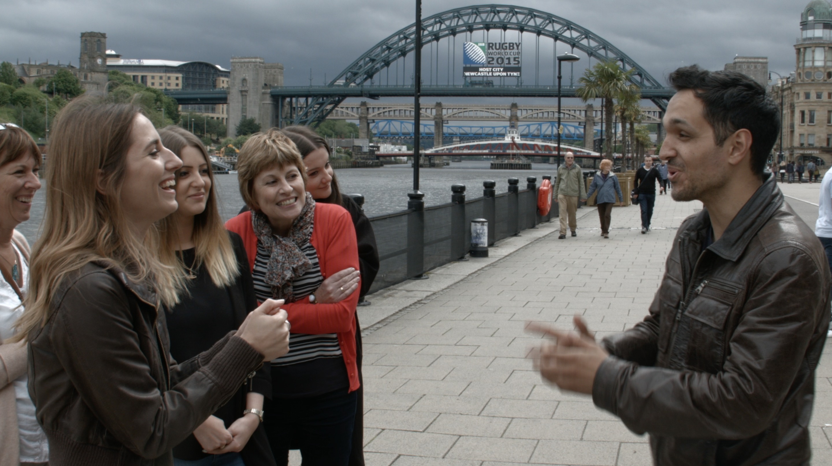 Urban Illusionist: Adam Patel performing in Newcastle-Upon-Tyne