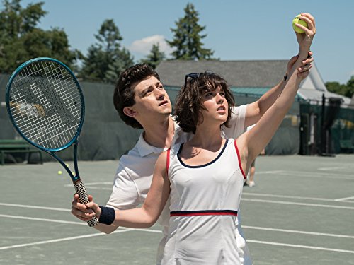 Still of Craig Roberts and Alexandra Socha in Red Oaks (2014)