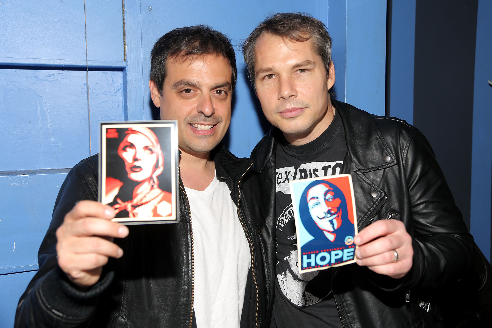 Shepard Fairey and Antonino D'Ambrosio at event of Let Fury Have the Hour (2012)