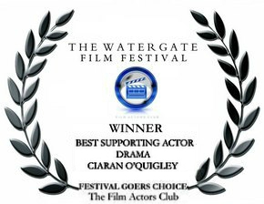 Ciaran O'Quigley - Winner - Best Supporting Actor 2015 - Watergate Film Festival (Festival Goers Choice)