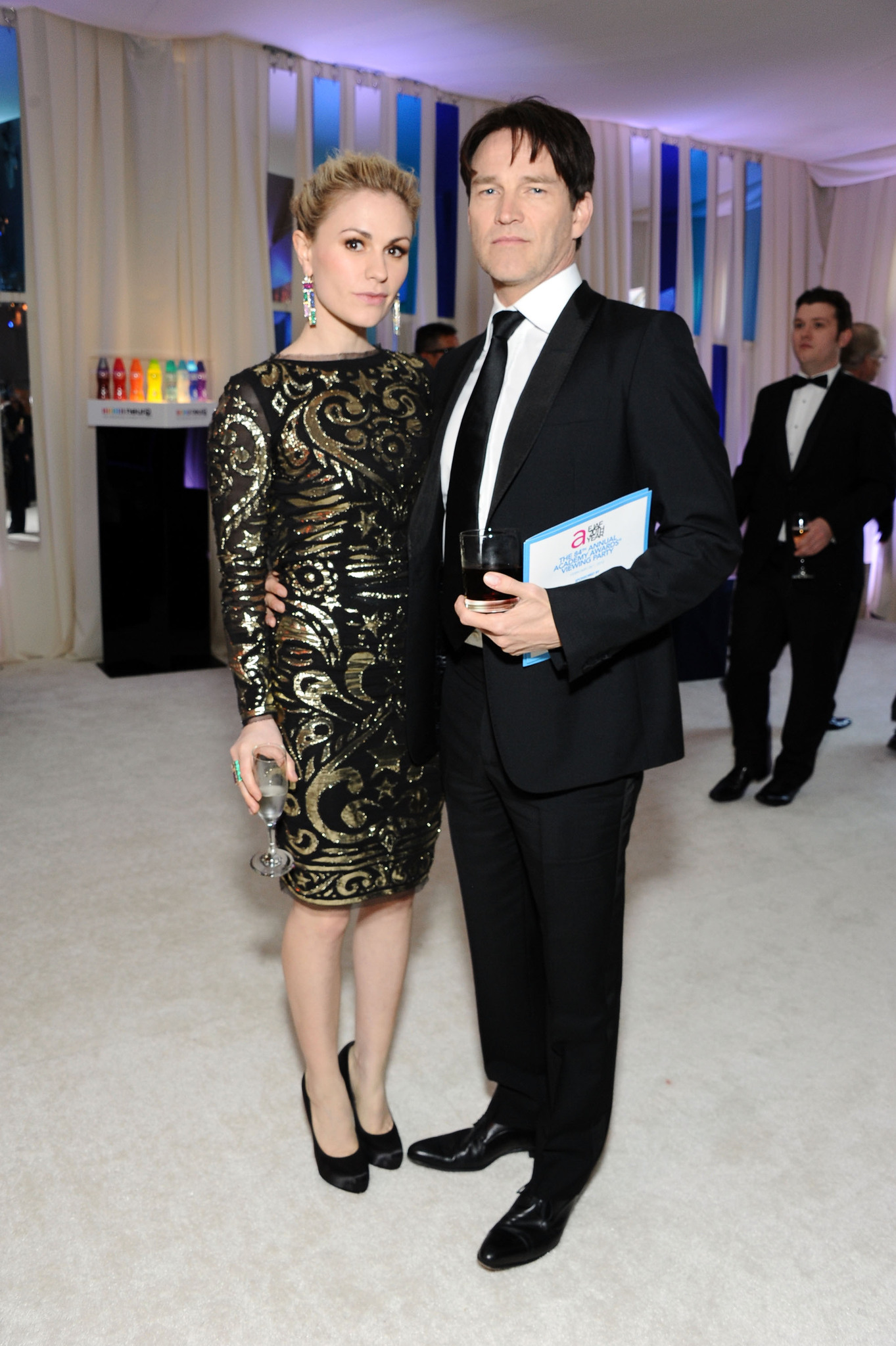 Anna Paquin and Stephen Moyer