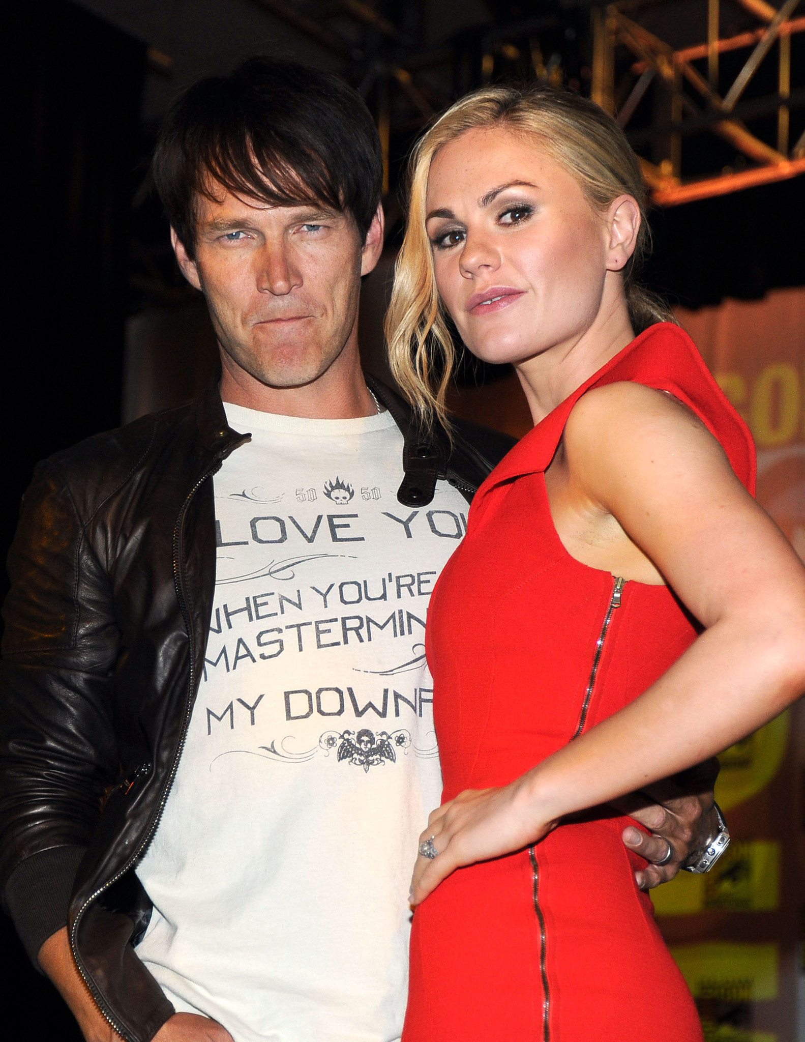 Anna Paquin and Stephen Moyer