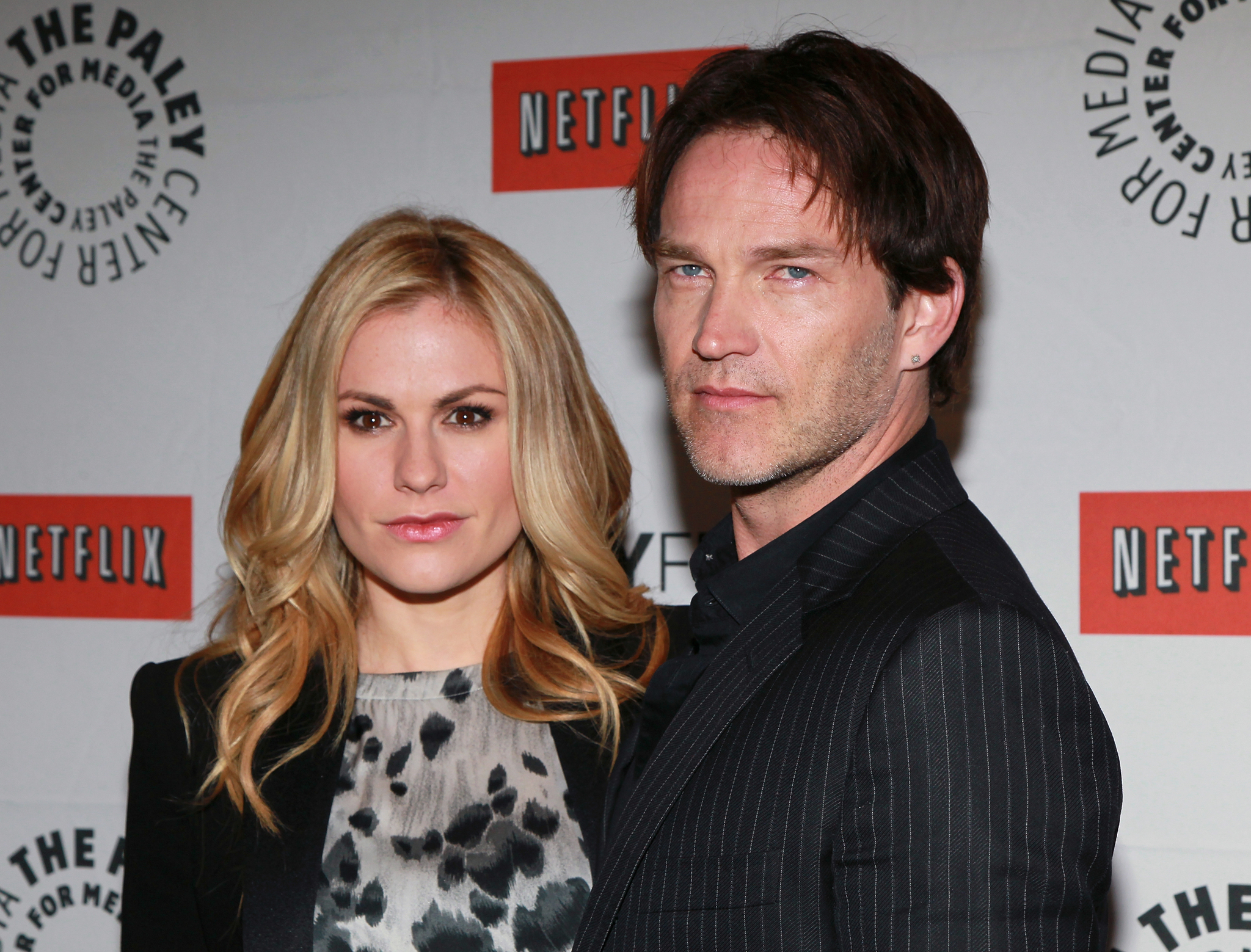 Anna Paquin and Stephen Moyer