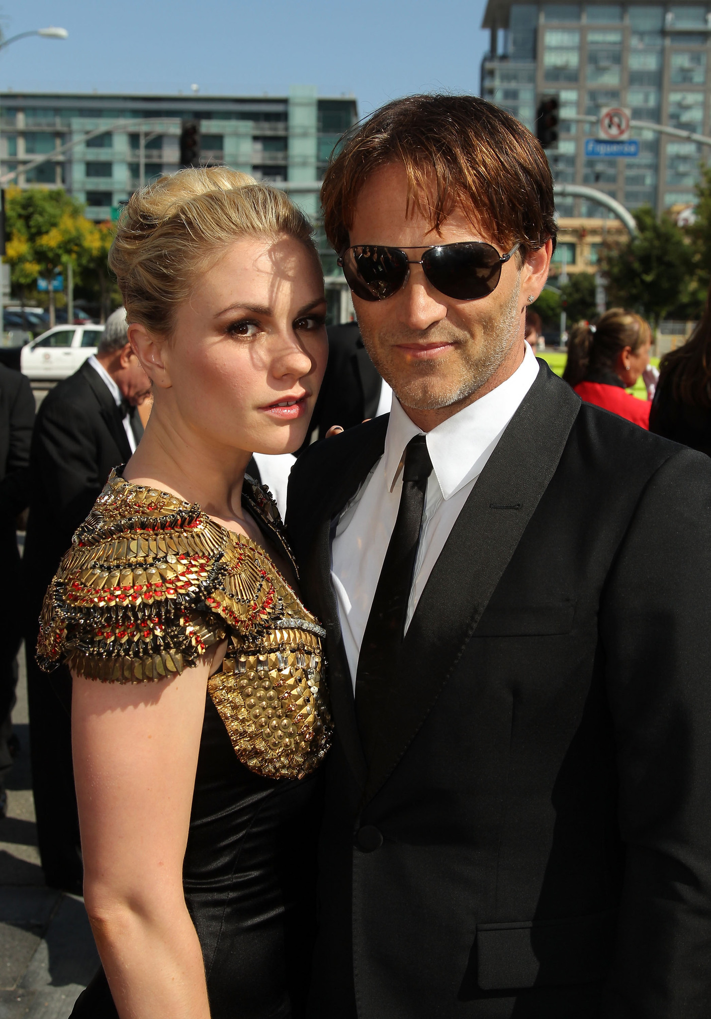 Anna Paquin and Stephen Moyer