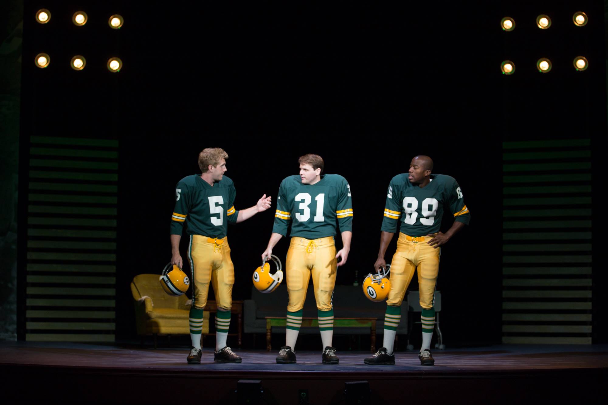 Still from Theatrical Show Lombardi at The Palace Theater in Wisconsin, Dells, Wisconsin.