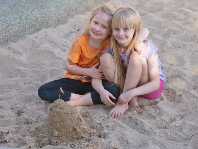 Actress, Mariel Sheets and Abigail hanging out at the park. October 19, 2013