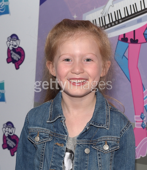 HOLLYWOOD, CA - SEPTEMBER 27: Actress Abigail Zoe Lewis attends the premiere of Hasbro Studios' 'My Little Pony Equestria Girls Rainbow Rocks' at TCL Chinese 6 Theatres on September 27, 2014 in Hollywood, California. (Photo by Angela Weiss/