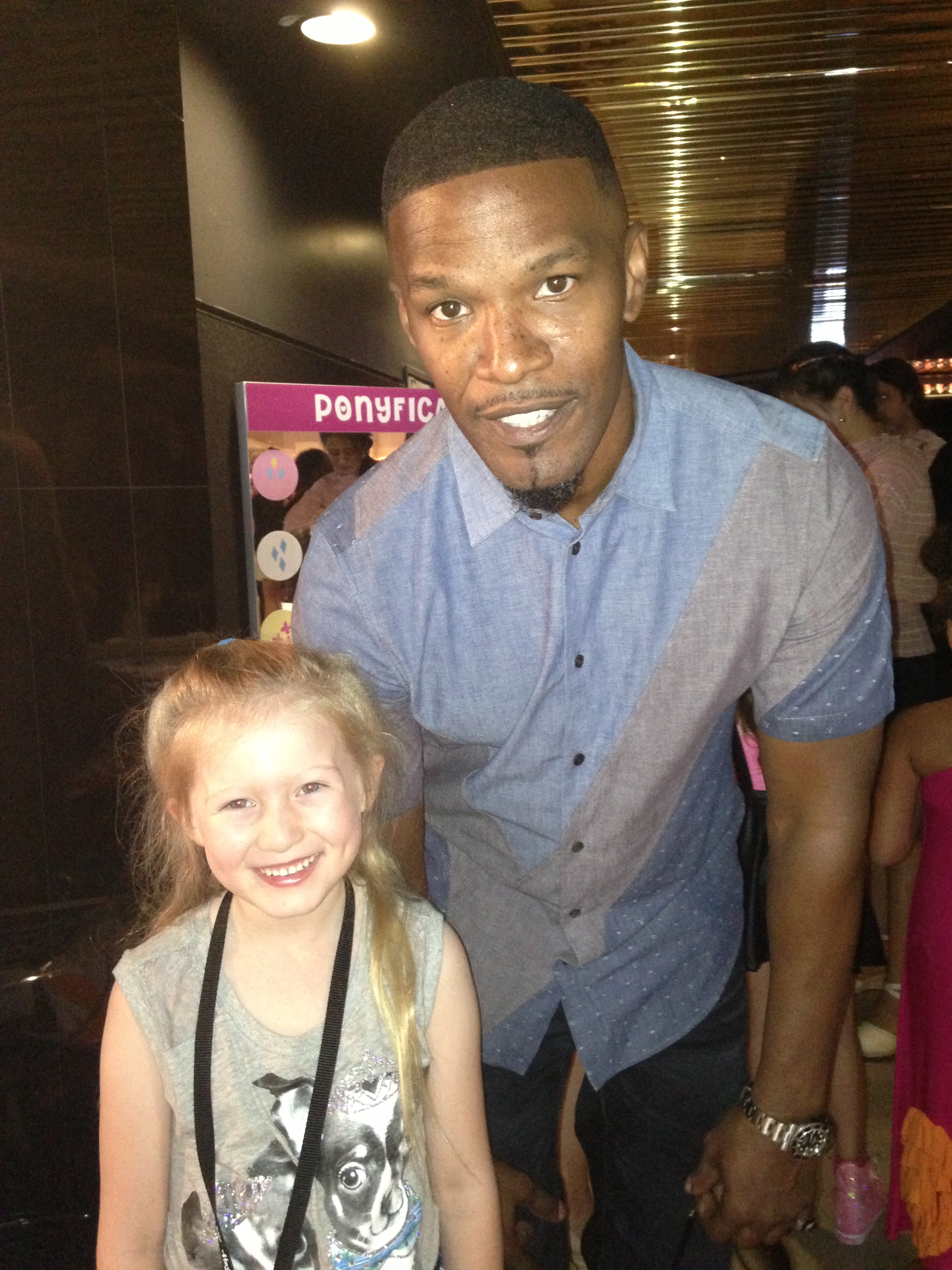 Jamie Fox. HOLLYWOOD, CA - SEPTEMBER 27: Abigail Zoe Lewis attends the Premiere of My Little Pony Equestria Girls Rainbow Rocks (My Little Pony) at TCL Chinese Theatre on September 27, 2014 in Hollywood, California.