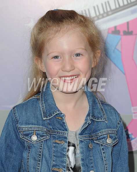 HOLLYWOOD, CA - SEPTEMBER 27: Actress Abigail Zoe Lewis attends the premiere of Hasbro Studios' 'My Little Pony Equestria Girls Rainbow Rocks' at TCL Chinese 6 Theatres on September 27, 2014 in Hollywood, California. (Photo by Angela Weiss/