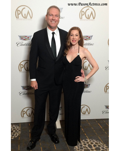 Pason, Redhead Actress, Jon Tierney, Producer, PGA, Producers Guild of America Awards