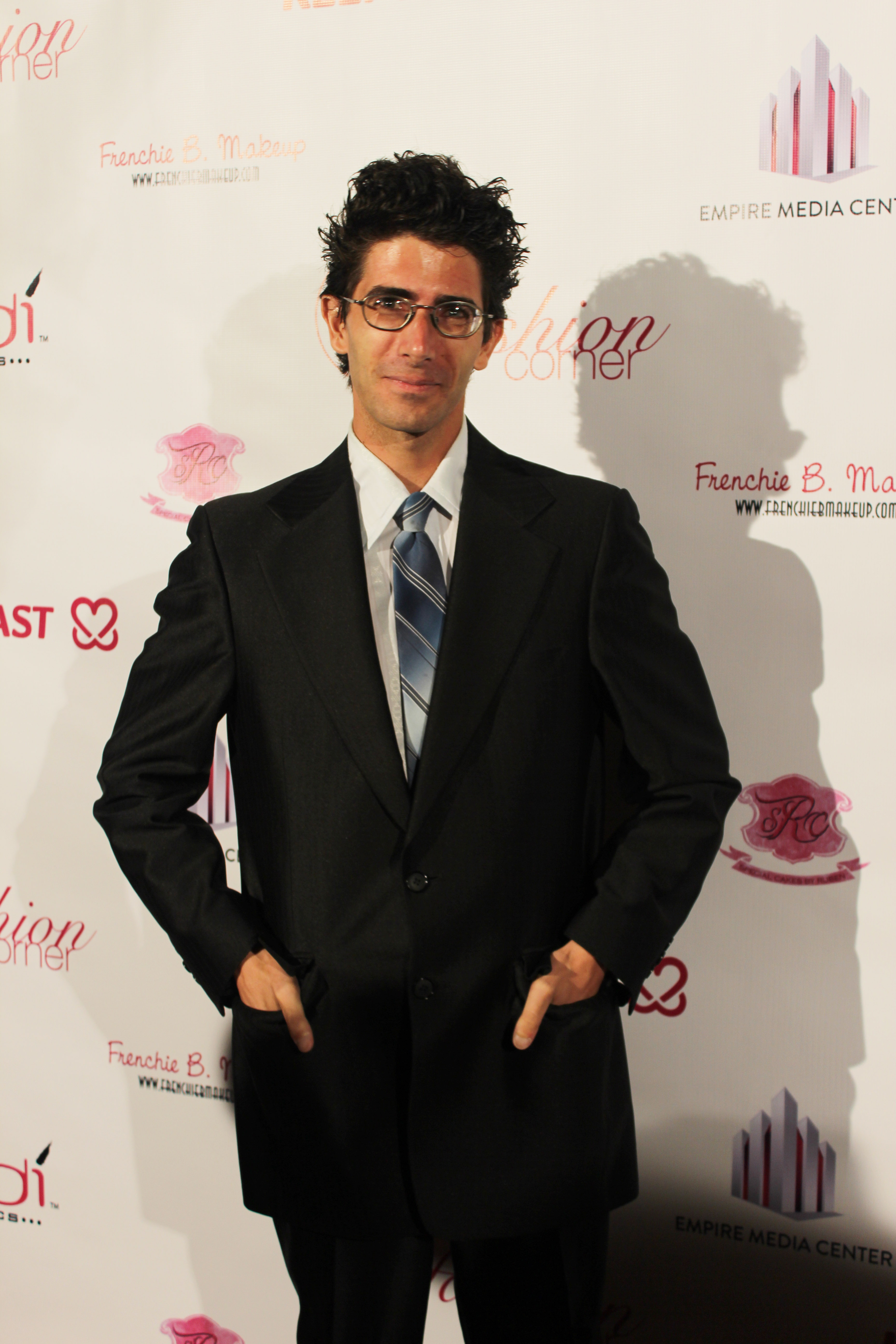 On the red carpet at the LA Fashion Corner event in Hollywood