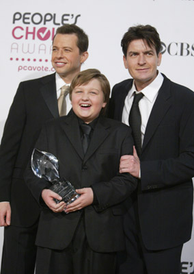 Charlie Sheen, Jon Cryer and Angus T. Jones