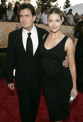 Charlie Sheen and Denise Richards