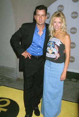 Heather Locklear and Charlie Sheen