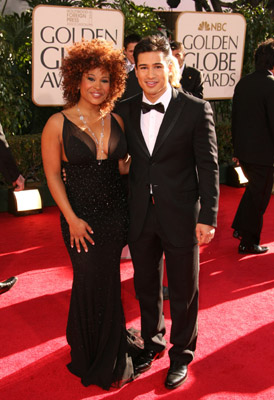 Mario Lopez and Tanika Ray