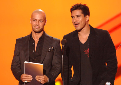 Joey Lawrence and Mario Lopez