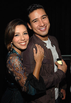 Eva Longoria and Mario Lopez