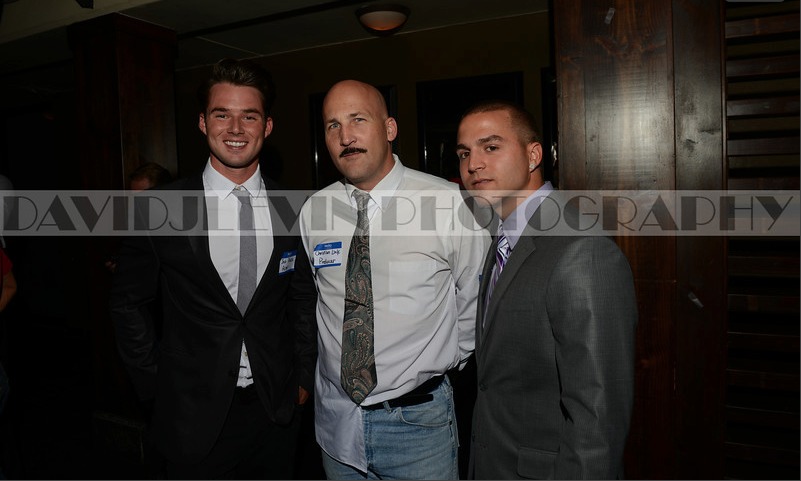 Josh Pierce attending a movie premier in Santa Monica, CA.