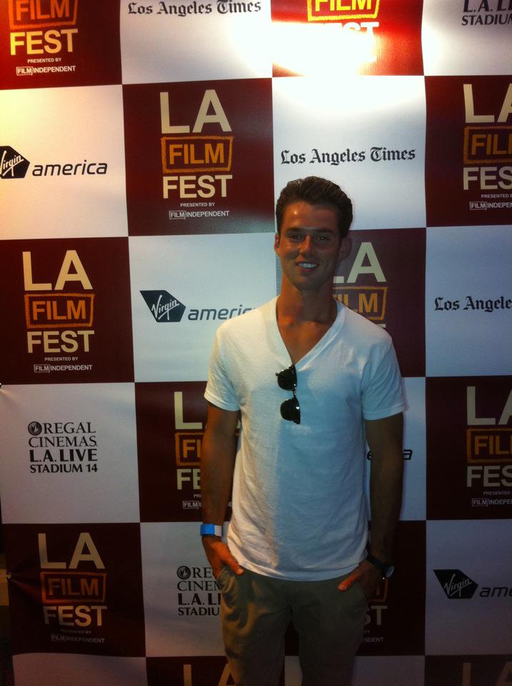 Josh Pierce at the LA Film Festival